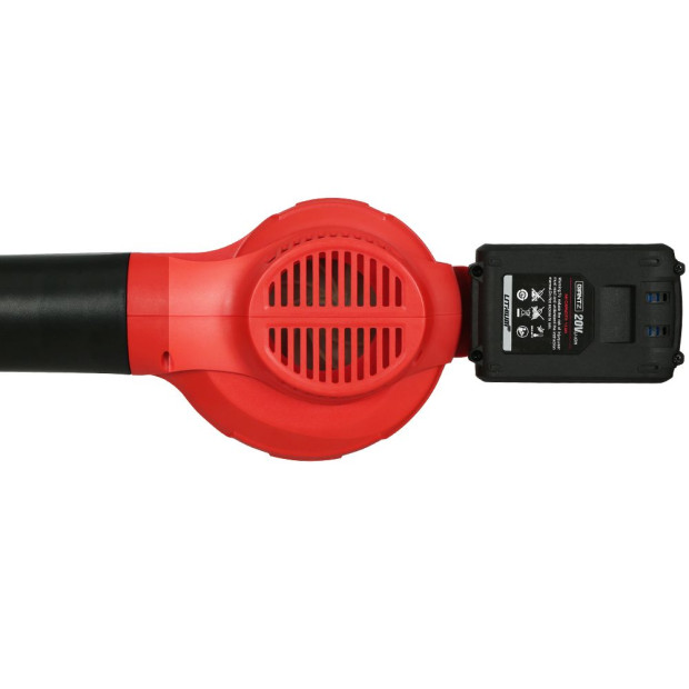 20V Cordless Leaf Blower Garden Electric Battery Nozzles 2-speed Image 4