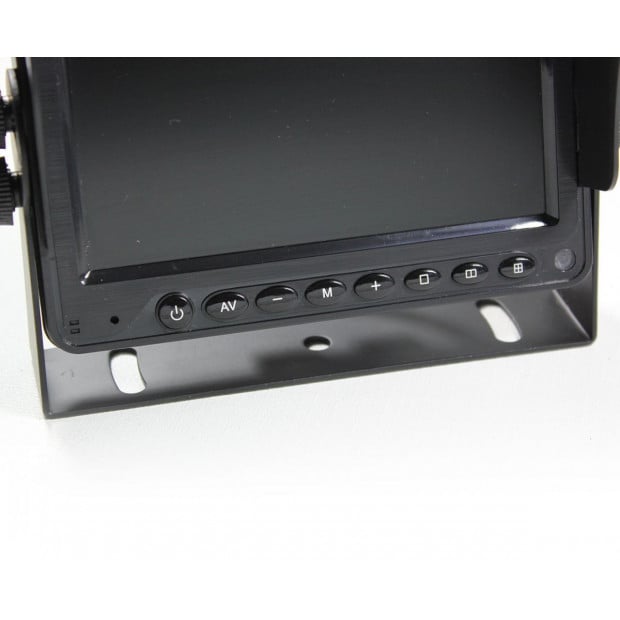 Elinz 5in Monitor Tft Lcd 12v/24v 4pin 2av Inputs 800x480 Hd Ntsc/pal Image 5