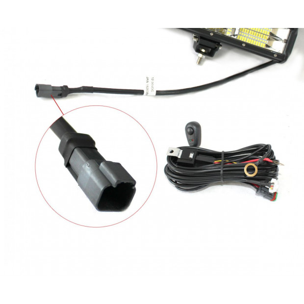 26In 4 Rows Led Light Bar Philips Work Driving Flood Spot Combo Image 4