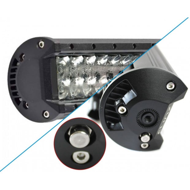 20 Led Light Bar Philips 4 Rows Work Driving Flood Spot Combo Image 5