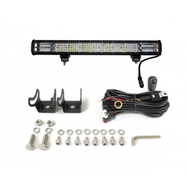 26In 4 Rows Led Light Bar Philips Work Driving Flood Spot Combo Image 6