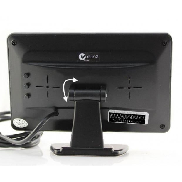 4.3In Monitor+24v/12v Ccd Led Reversing Camera Car Caravan Image 5