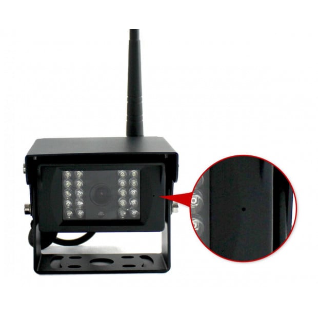 Elinz Wireless 9in Splitscreen Monitor Dvr Ccd Reversing Camera Image 3