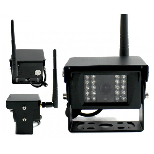 Elinz Wireless 9in Splitscreen Monitor Dvr Ccd Reversing Camera Image 5