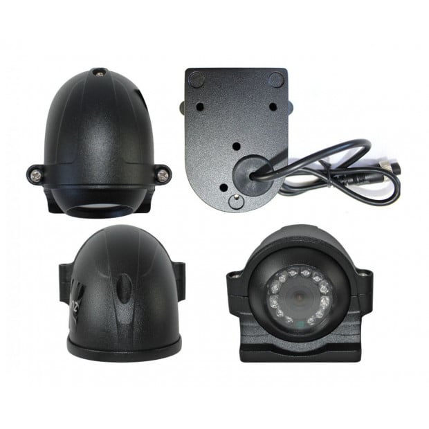 Elinz 4 Pin Heavy Duty Car Side View Ccd Reverse Camera Image 2