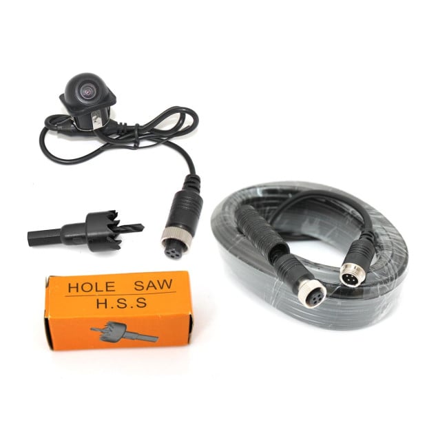 170 Degree CCD Car Vehicle Side View Reverse Camera Universal Fit Image 4