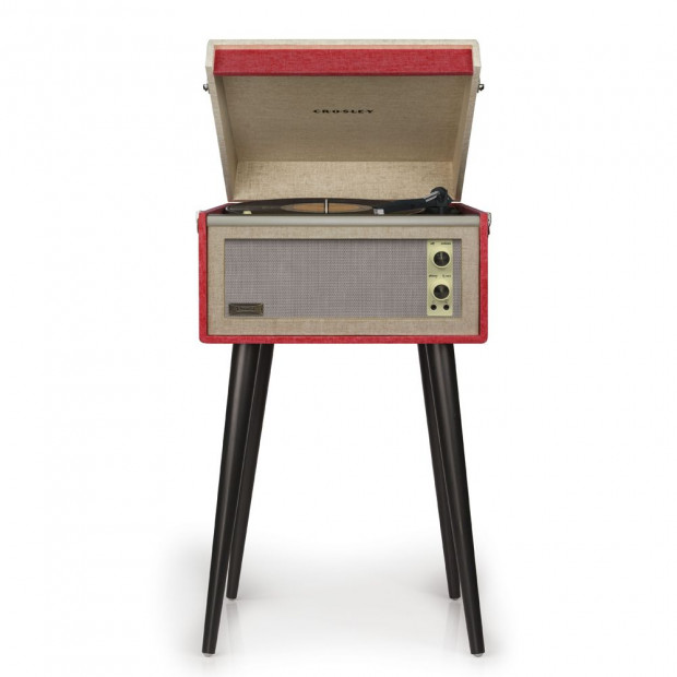 Crosley Dansette Bermuda Turntable - Red | Home Sound ...