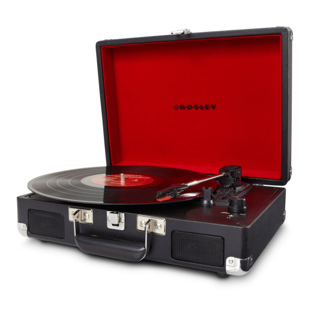 Crosley Cruiser Black - Bluetooth Portable Turntable Image 2