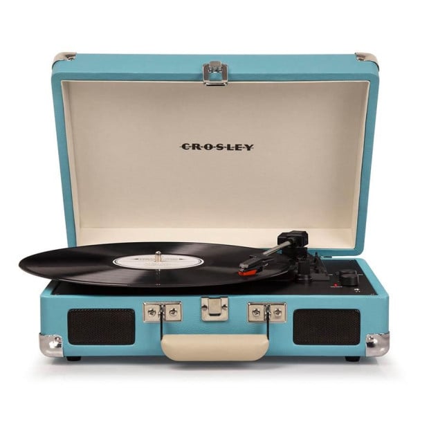 Crosley Cruiser Turquoise - Bluetooth Portable Turntable Image 5