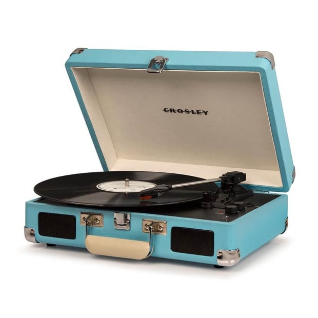 Crosley Cruiser Turquoise - Bluetooth Portable Turntable Image 2