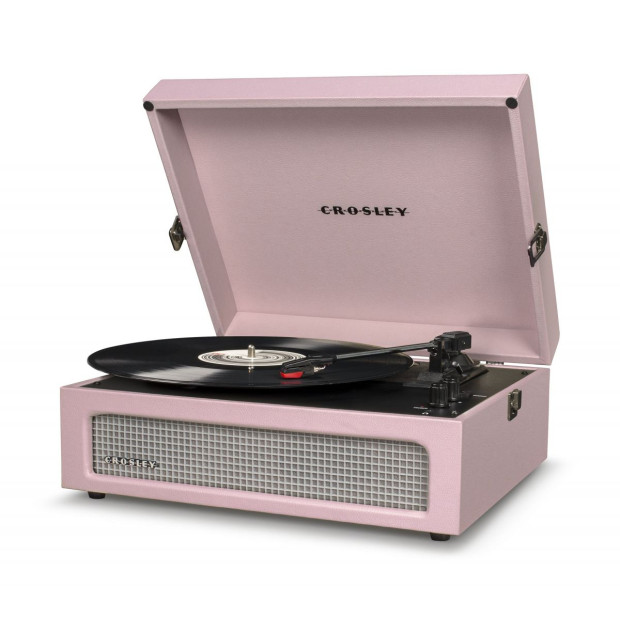 Voyager Amethyst - Bluetooth Portable Turntable & Record Storage Crate Image 2