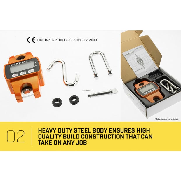 Digital electronic Mini crane scales 300kg Image 3