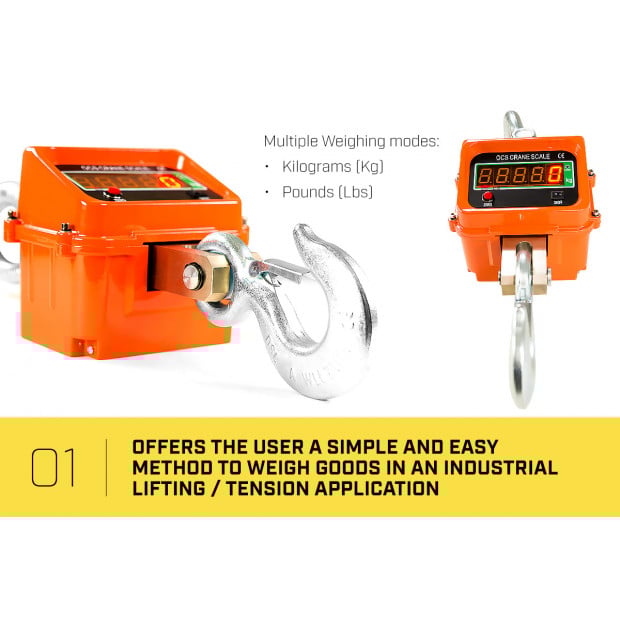 Digital electronic crane scales 5000kg Image 3