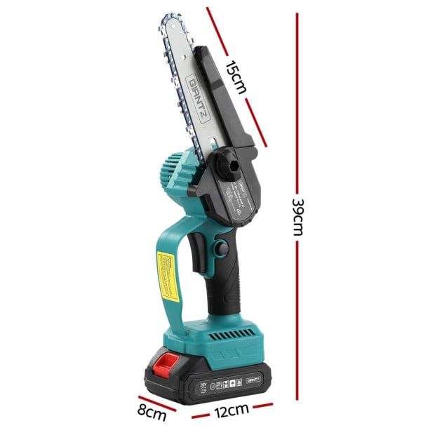 6inch Mini Cordless Electric Chainsaw Rechargeable Wood Cutter Image 2