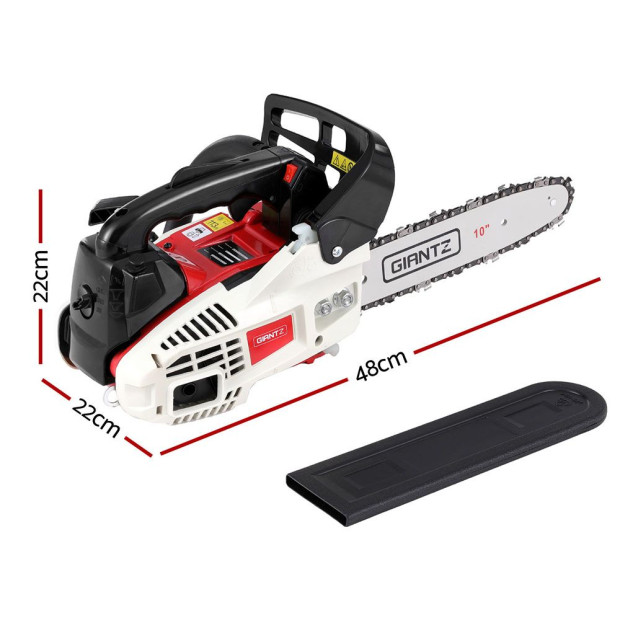 25cc Petrol Chainsaw 10 Bar E-start Tree Pruning Chain Saw Image 2