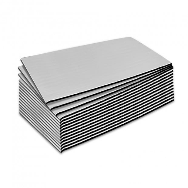 20sq/ft Car Sound Deadener Butyl Heat Proof Insulation Noise Deadening