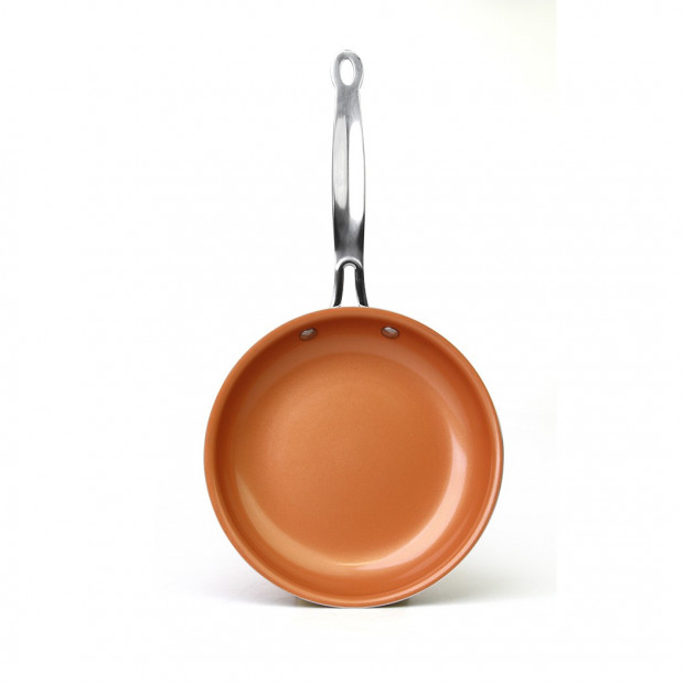 3pcs Ceramic Copper Non-stick Frying PanFry Pan Cookware Image 3