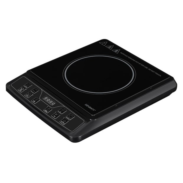 Electric Induction Cooktop Portable Cook Top Ceramic Kitchen Hot Plate Image 3