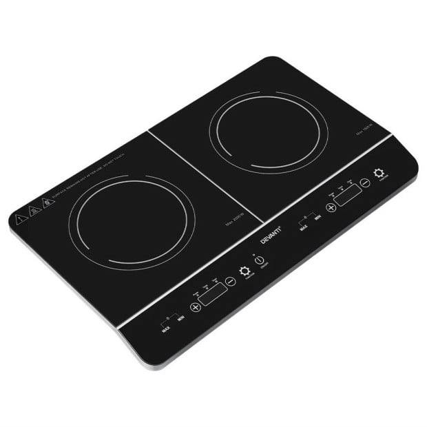 Electric Induction Cooktop 60cm Portable Kitchen Ceramic Glass Cooker Image 3