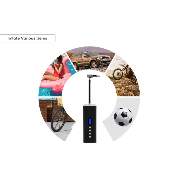 Certa Mini Cordless Air Compressor Tyre Inflator