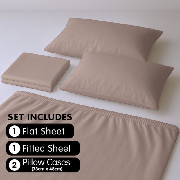1000 Thread Count Cotton Rich King Bed Sheets 4-Piece Set - Linen Image 7