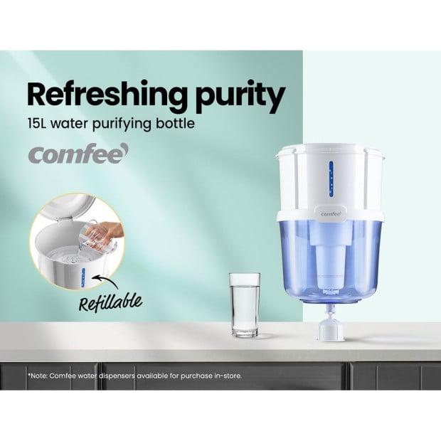 Comfee Water Purifier Dispenser 15L Filter Bottle Cooler Container Image 3