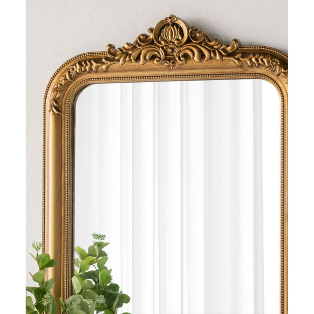 Harrison Gold Mirror Classic Frame 60x2.5x95cm Image 4