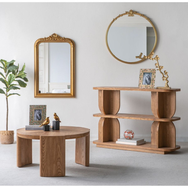 Harrison Gold Mirror Classic Frame 60x2.5x95cm Image 8