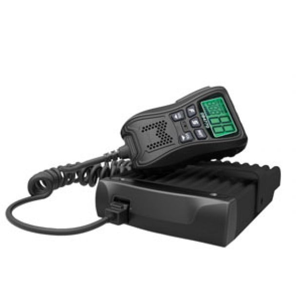 Crystal Mobile - 5W iin Car UHF CB Radio with Remote Mic Control and Display
