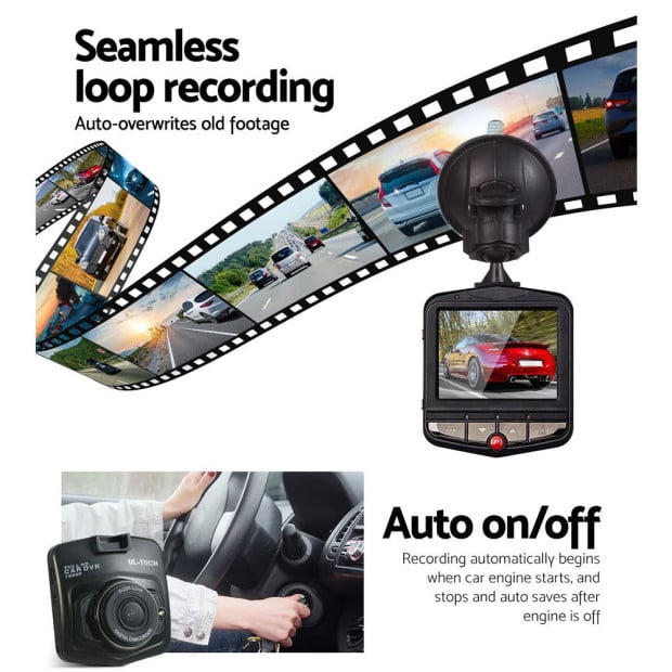 Mini Car Dash Camera 1080p 2.4 Lcd Video Dvr Recorder Camera Front Cam Image 12