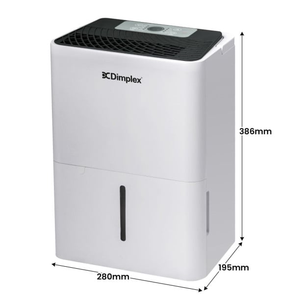 Dimplex 12L Portable Dehumidifier with Air Purifier Image 4