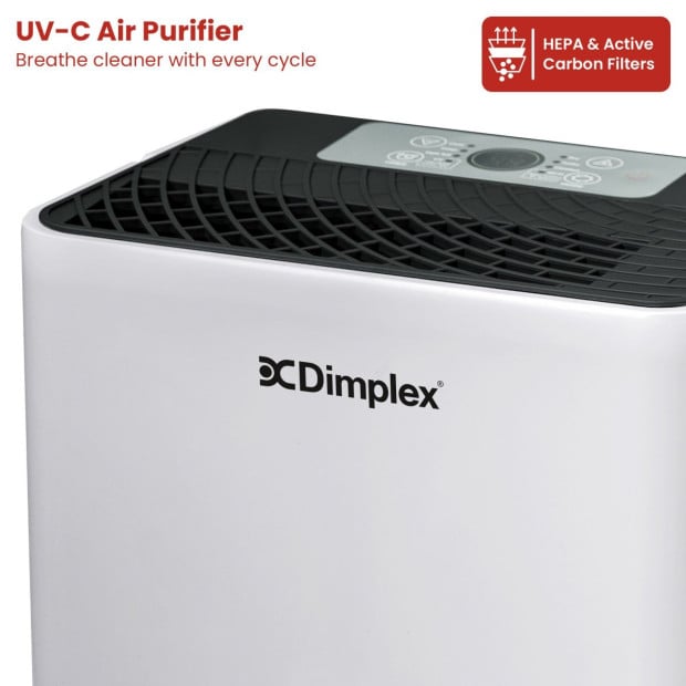 Dimplex 12L Portable Dehumidifier with Air Purifier Image 6