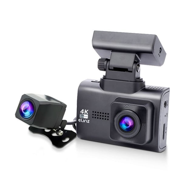 4K 2K Dual Dash Cam WiFi GPS Car Dashboard Camera WDR Hud Charger Image 8