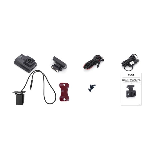 4K 2K Dual Dash Cam WiFi GPS Car Dashboard Camera WDR Hud Charger Image 9