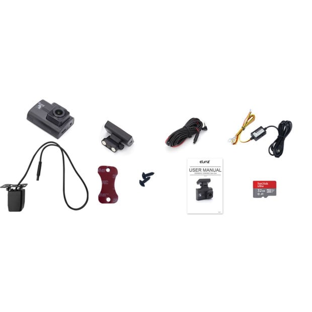 4K 2K Dual Dash Cam WiFi GPS Car Camera WDR Parking Monitor 32GB Image 8