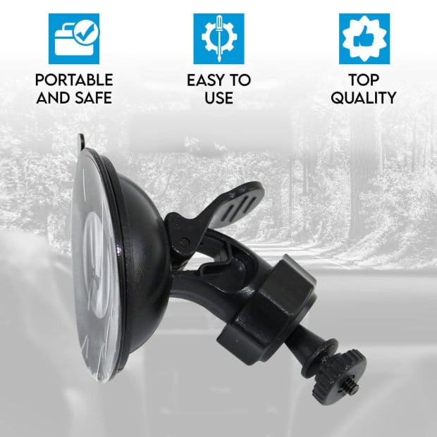 Mounting Bracket Suction Cup Holder Windscreen Mount Car Dash Cam