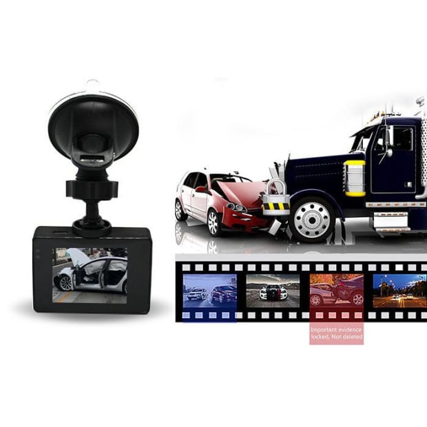 2in Car Dash Cam DVR Camera Recorder 1080p G-sensor Monitor 32GB Image 6
