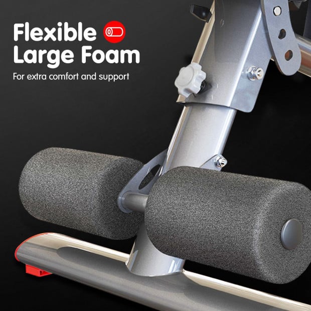 Powertrain Home Gym Bench Adjustable Flat Incline Decline FID Image 4