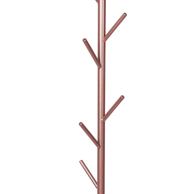 Coat Rack Hat Clothes Stand Hanger Garment Hook Metal Organizer Rose Gold Image 6