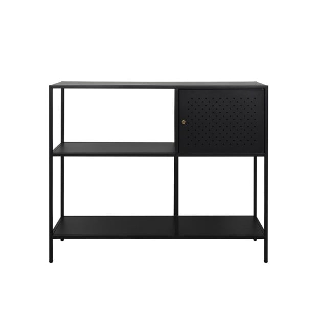 3-Tier Console Table Office Furniture Desk Display Shelf Image 2