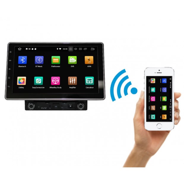 Elinz Nissan 10.1In In Dash Car Dvd Player Android 8 Double Image 2