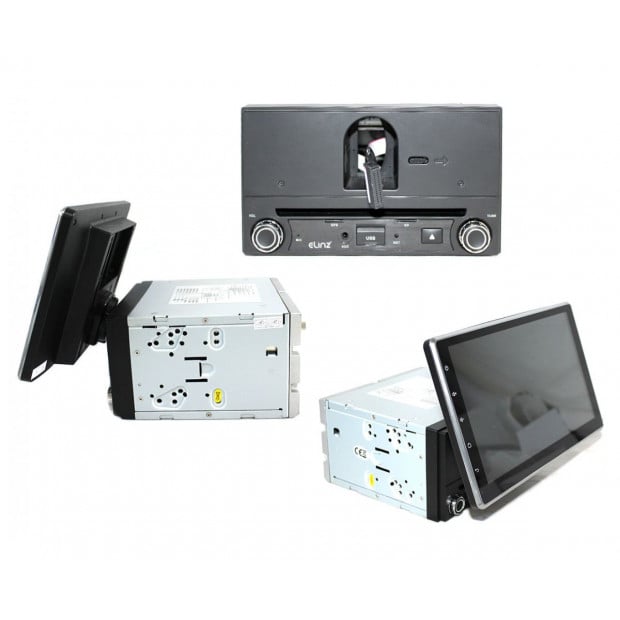 10.1in Dash Car Dvd Player Universal Android 8 Double 2 Din Stereo Image 5