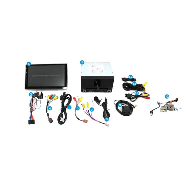 10.1inch Nissan Android Double Din In Dash Car DVD Player GPS WiFi T3 Image 8