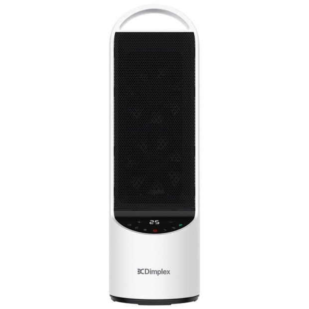 Dimplex 2kW Personal DC Digital Ceramic Heater in Black and White Image 3