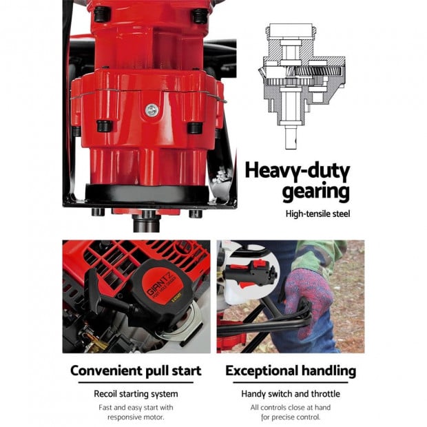 Post Hole Digger Petrol Diggers Only Motor Complete Earth Auger 92CC Image 4