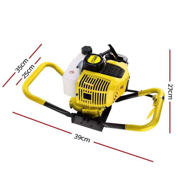Post Hole Digger Only Engine 80CC Petrol Motor Diggers Earth Auger Image 2