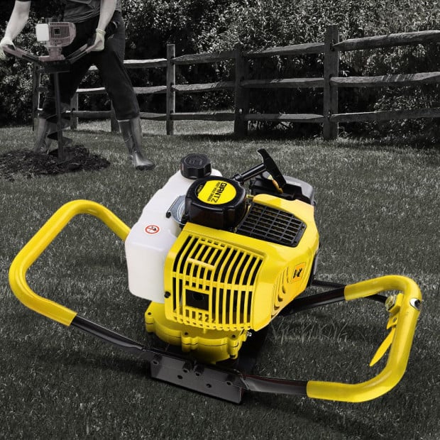 Post Hole Digger Only Engine 80CC Petrol Motor Diggers Earth Auger Image 7
