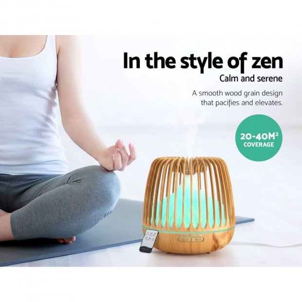 4-In-1 Aroma Diffuser Aromatherapy Humidifier Essential Oil 500ml Image 4