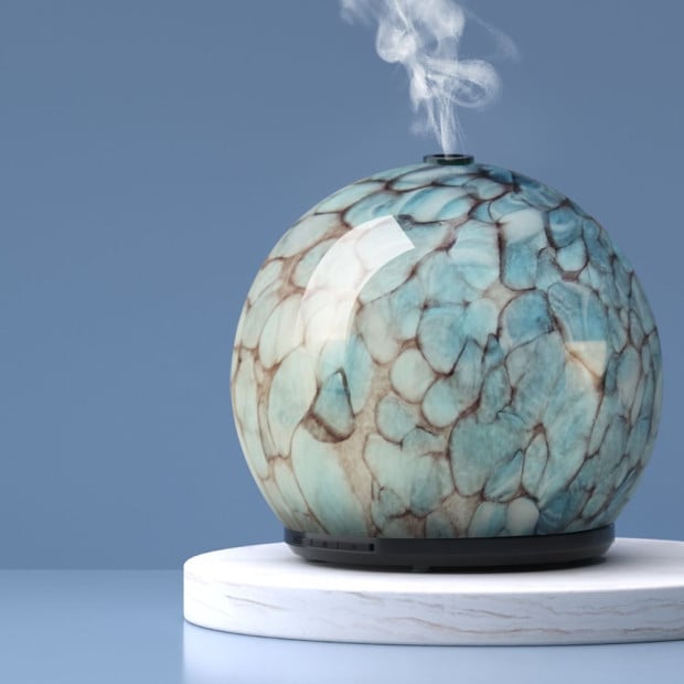 240ml Aroma Diffuser LED Light Glass Essential Oil Image 7