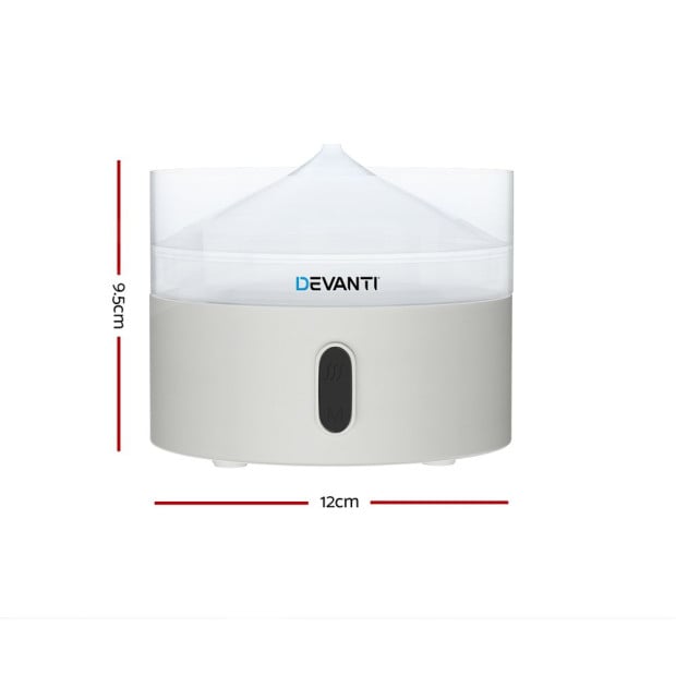 Aroma Diffuser Aromatherapy Essential Oils Air Humidifier Led Crystal Image 2